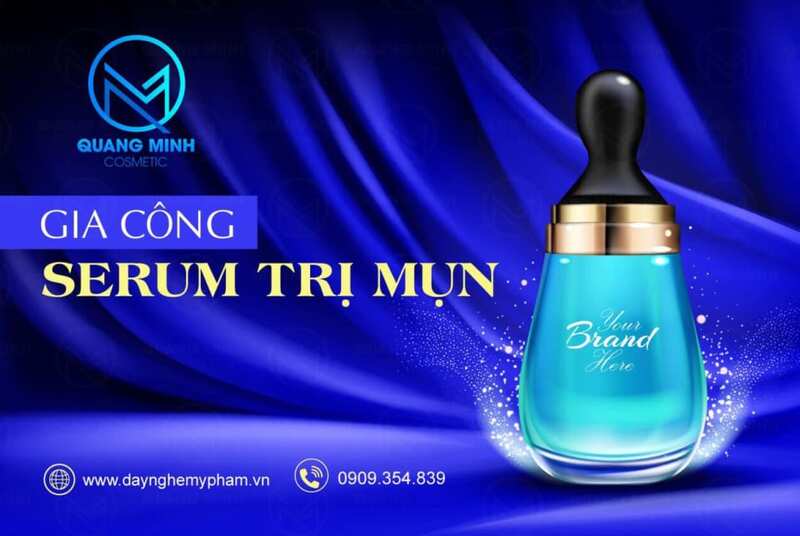 Gia công serum trị mụn