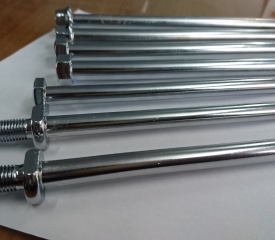 Trục xe máy mạ niken