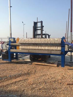 Máy ép bùn khung bản KB-KV-1000