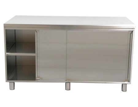 tủ inox cửa trượt