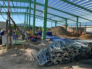 Gia công kết cấu thép nhà kho