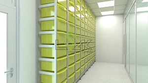 Kệ Lưu Mẫu Dạng Hộp