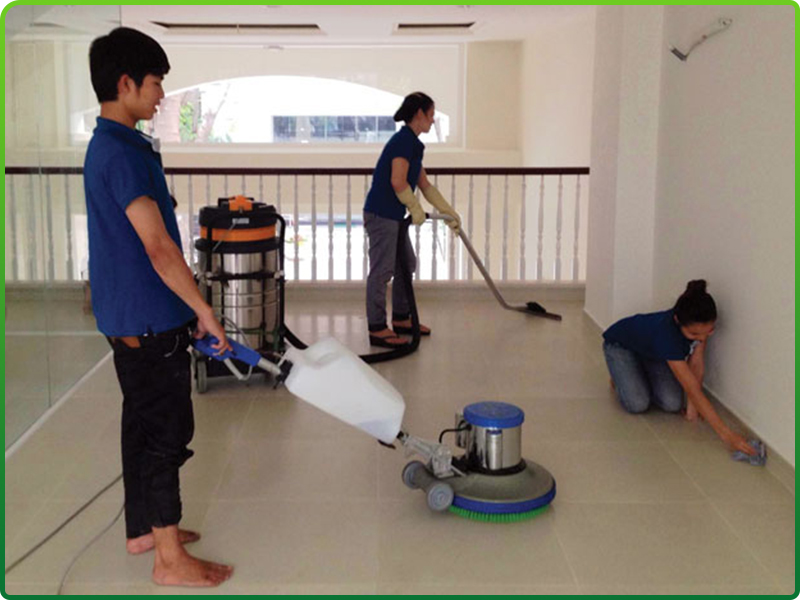 Dịch vụ vệ sinh tòa nhà