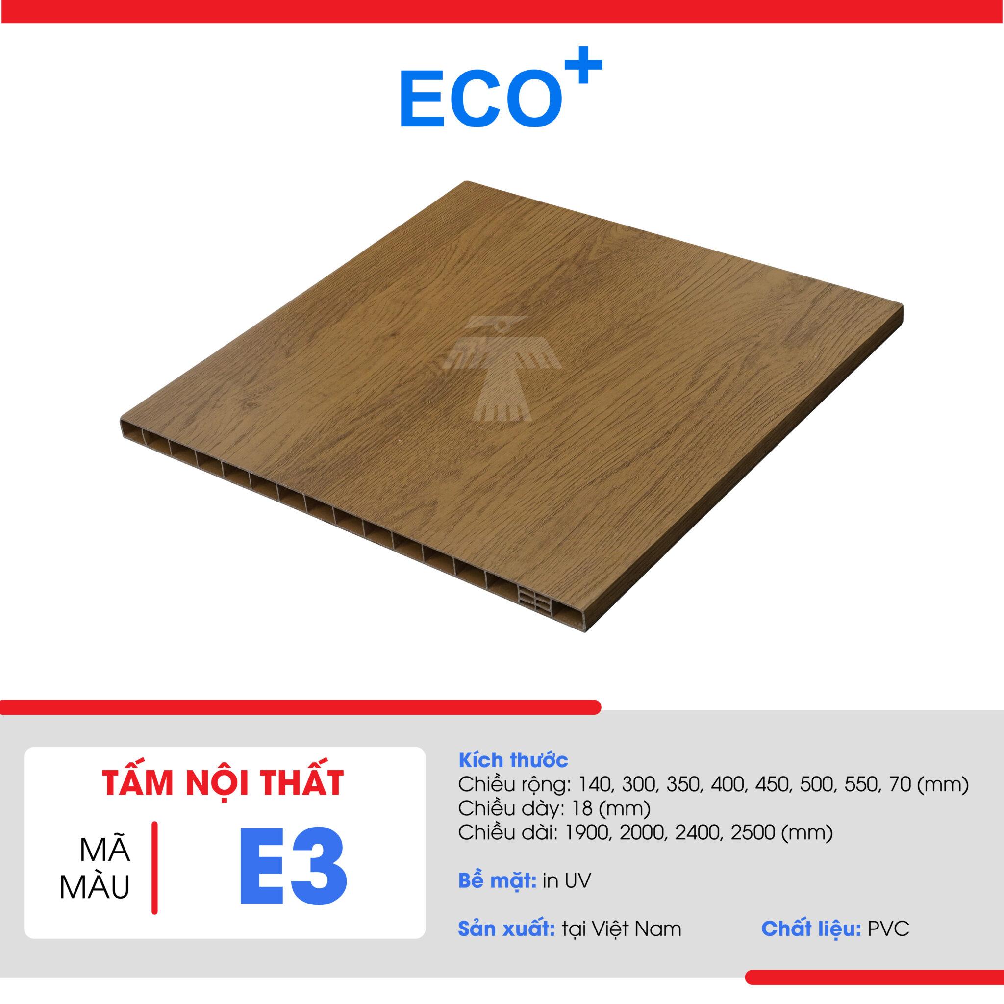 Tấm nội thất ECO+ màu E3