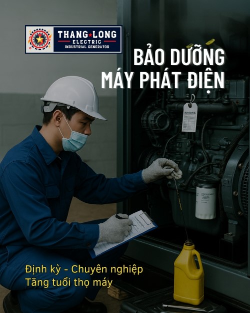 Bảo dưỡng máy phát điện