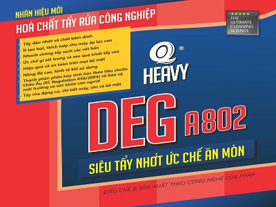 Chất tẩy dầu nhớt DEG A802