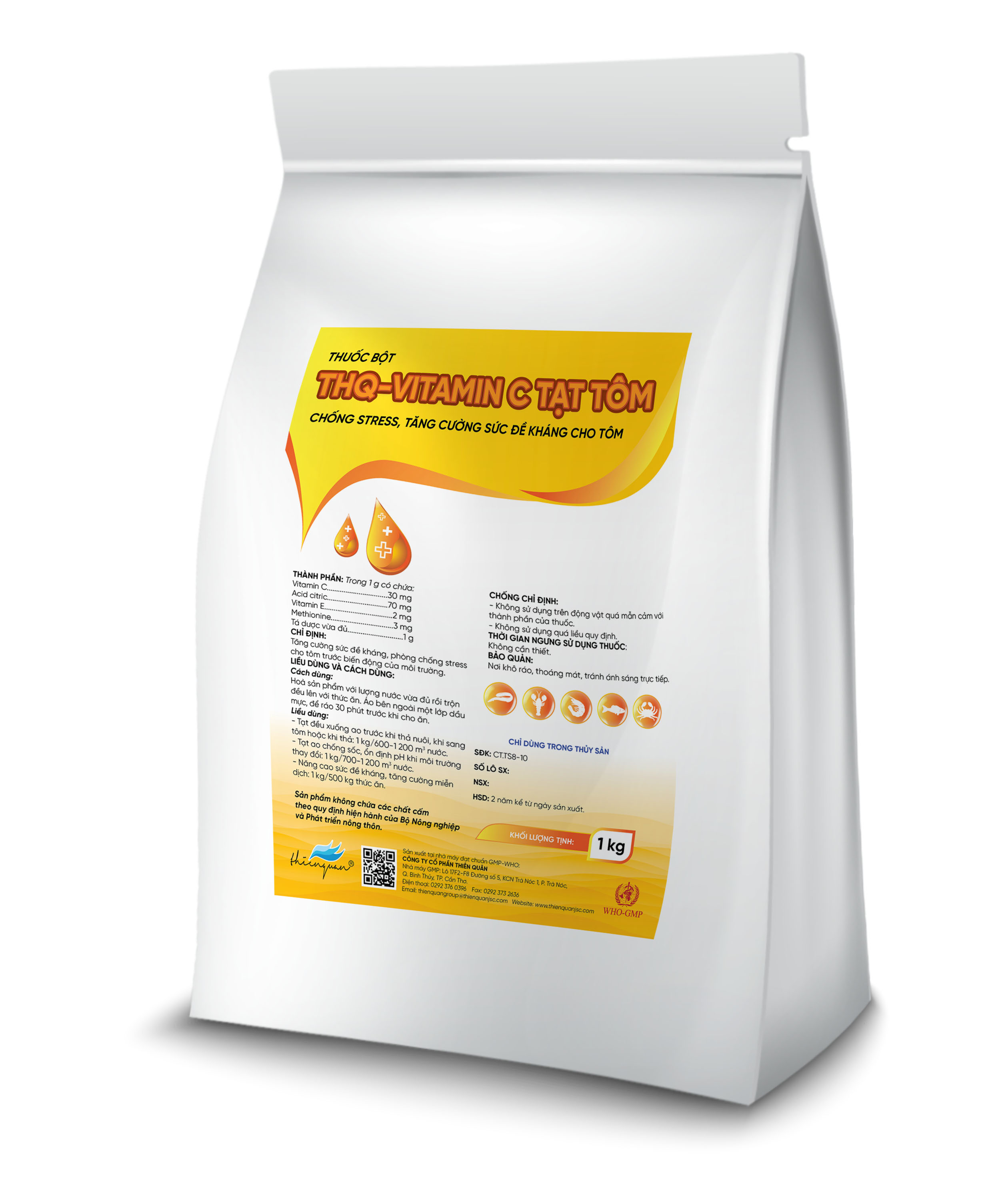 VITAMIN C tạt tôm