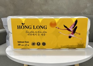 Giấy Vệ Sinh Hồng Long Không Lõi