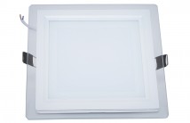 Đèn LED âm trần mặt kính tròn