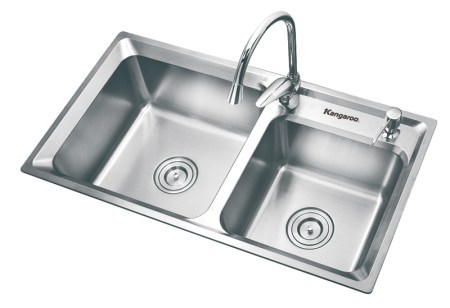 Chậu rửa inox đôi