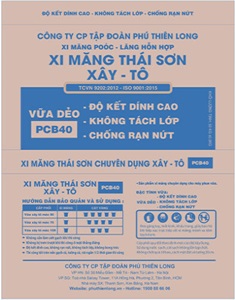 Xi Măng Thái Sơn Xây – Tô