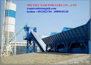 Trạm trộn bê tông xi măng 60m3