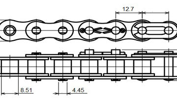 Xích Công Nghiệp Kana 08B-1