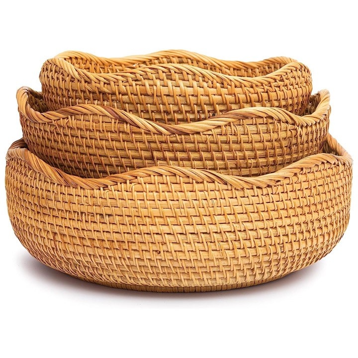 Set giỏ mây