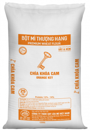 Bột mì chìa khóa cam