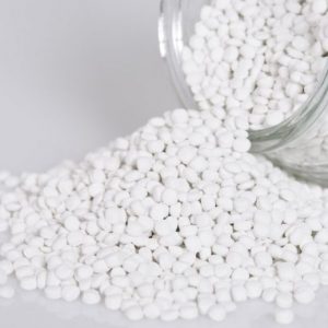 Hạt nhựa tái sinh HDPE màu trắng