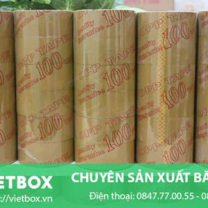 Băng keo đục 5cm 100 yard