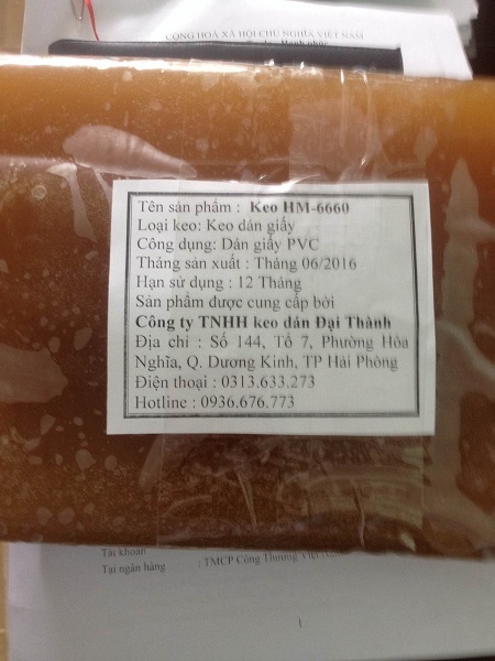 Keo hot melt cho ngành bao bì giấy