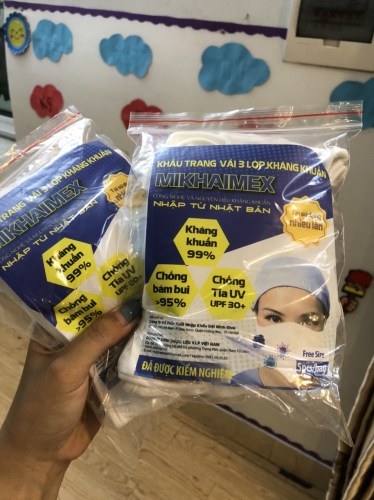 Khẩu trang vải Mikhaimex