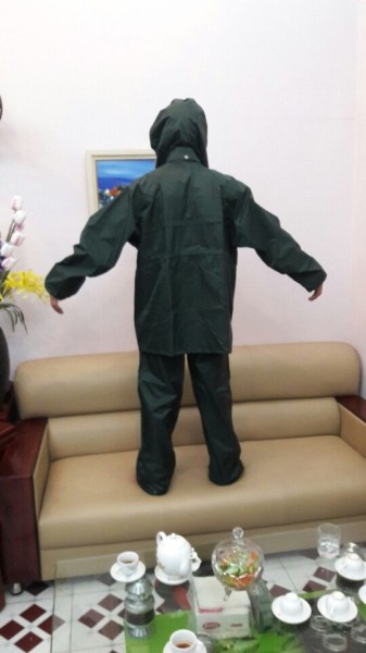 Bộ áo mưa quân khu k08