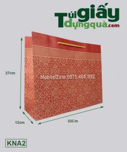 Túi giấy kraft ngang A2