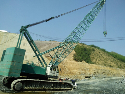 Cẩu bánh xích Kobelco 7250 (250 tấn)