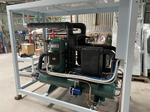 Máy lạnh chiller cho kho lạnh