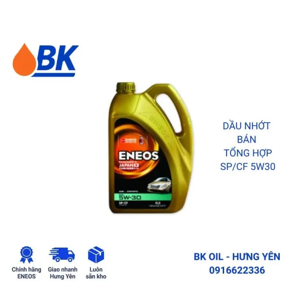 Dầu động cơ ENEOS SP/CF 5W-30