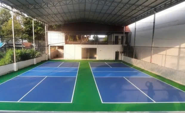 Thi công sơn Epoxy cho sân pickleball