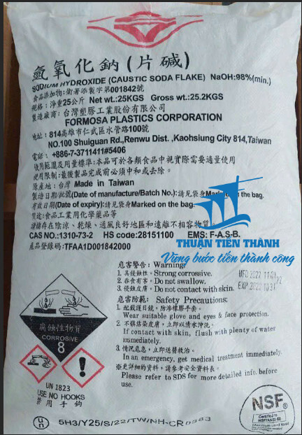 Sodium Hydroxide NaOH 98%