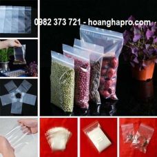 Túi zipper viền trắng