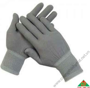 Găng tay phòng sạch sợi Polyester