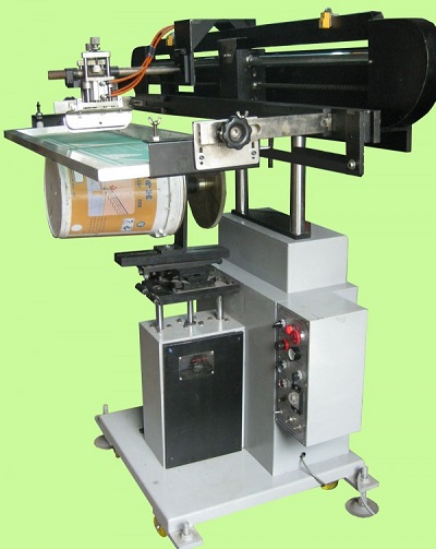 Máy in lụa trụ tròn Ø300