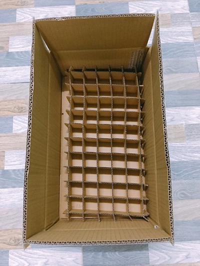 Vỉ Ngăn Carton Xương Cá