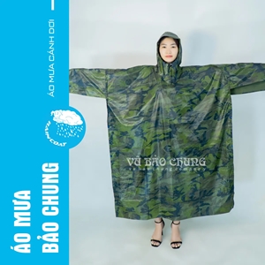 Áo Mưa Cánh Dơi Quân Đội