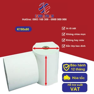 Giấy In Bill Nhiệt K80x80mm