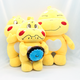 Gấu bông qoobee agapi vàng