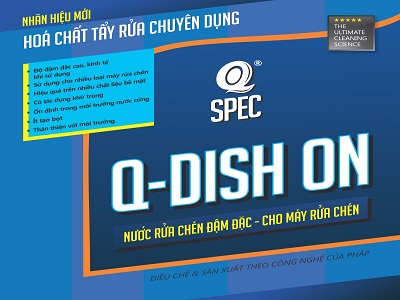 Nước rửa chén đậm đặc Q DISH ON