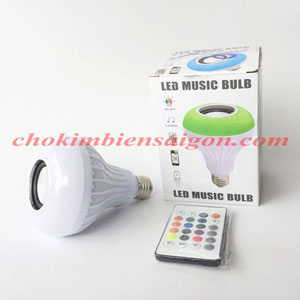 Đèn Led đổi màu kèm loa bluetooth