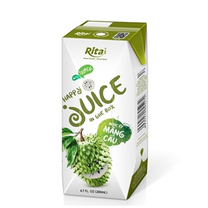 Nước Ép Mãng Cầu Nguyên Chất 200ml