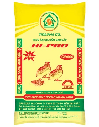 Thức ăn cho Cút