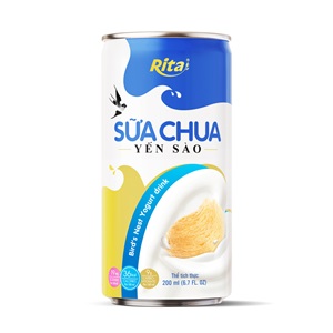 Sữa Chua Yến Sào Yogurt Đóng Lon 200ml