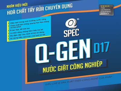 Nước giặt công nghiệp Q GEN D17