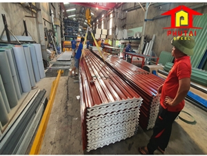 Tôn PU cách nhiệt 3 lớp