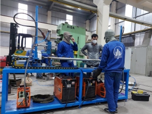 Máy hàn giằng giáo 2 đầu