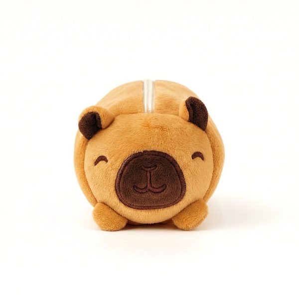 Hộp bút gấu bông Capybara ngủ ngon