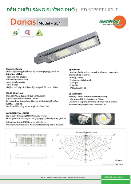 Đèn LED đường phố