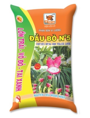 Phân Hữu Cơ Hiệu Đầu Bò N05 Thanh Long