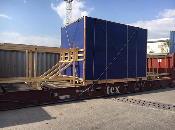 Dịch vụ lashing hàng hóa container flat rack