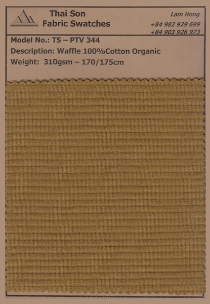 Vải waffle